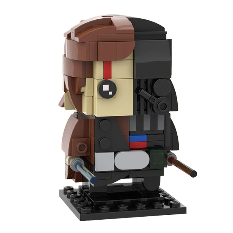Buildmoc Space Wars Figures Vader-Anakined Queen Jar Binksed General-Grievous Building Blocks Kids Toys for Children