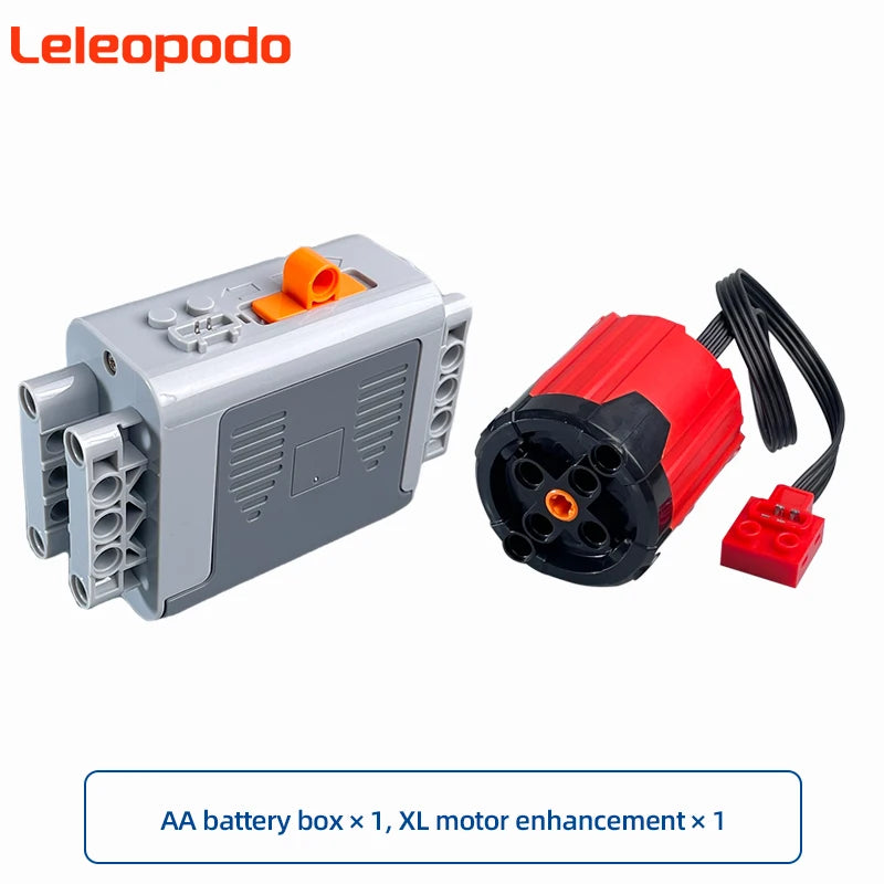 MOC Power Functions Enhanced Version M L XL Servo Red Motor Technical Part Building Block Toy Accessories Compatible with Brand