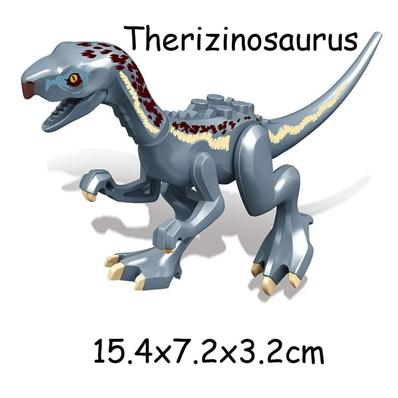 Jurassic Dinosaur World Park Indominus Rex Gyrosphere Escape Ball Owen Blue Model Building Blocks Enlighten Toys For Children