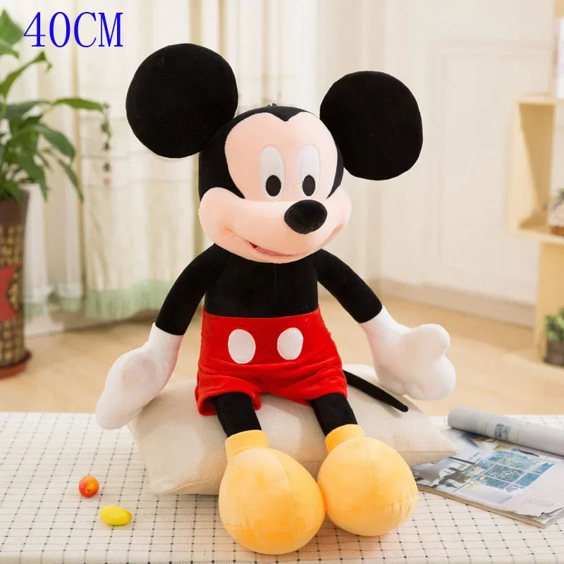 Disney Mickey Mouse Minnie Plush Dolls Animal Stuffed Toys Birthday gift Christmas Gift for Kids Cute Mickey Minnie Presents