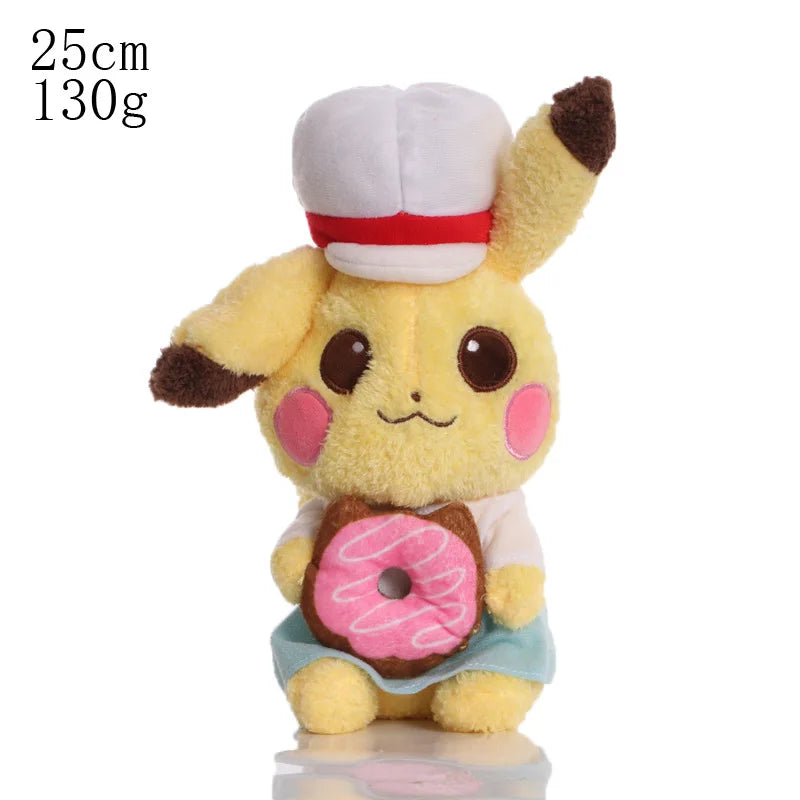 Cute Pikachu Plush Toy Pokemon Charmander Squirtle Bulbasaur Stuffed Doll Eevee Scorbunny Gengar Snorlax Christmas Gifts