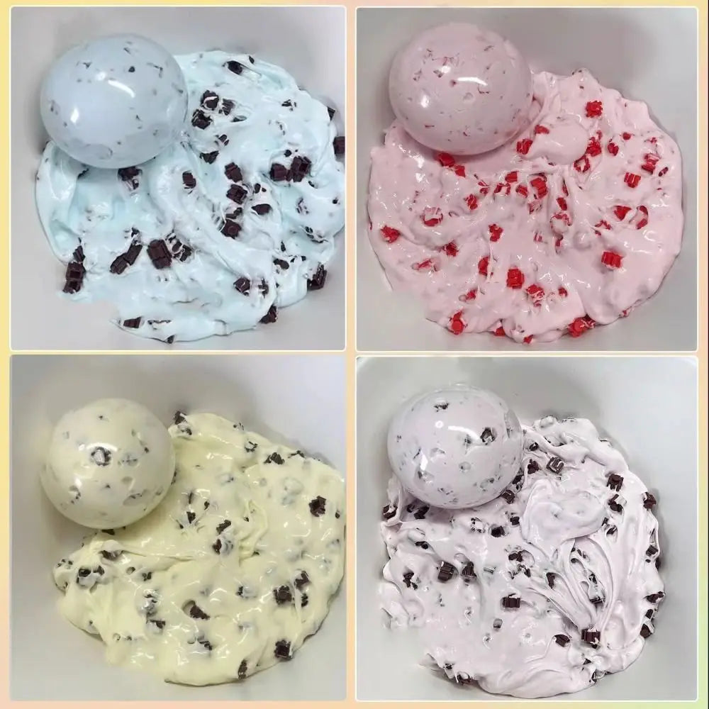 Trick Gift Butter Feel Squeeze Toy Shapeable Fidget Pinch Toy Realistic Fresh Handmade Ball Toy Children Birthday Gift