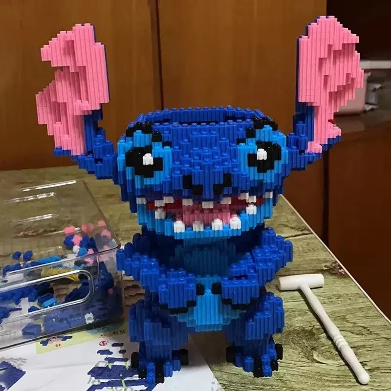 33CM Disney Stitch Blocks - The Best DIY Construction Toy for Kids and Adults Who Love A Challenge DIY Puzzle Building Blocks