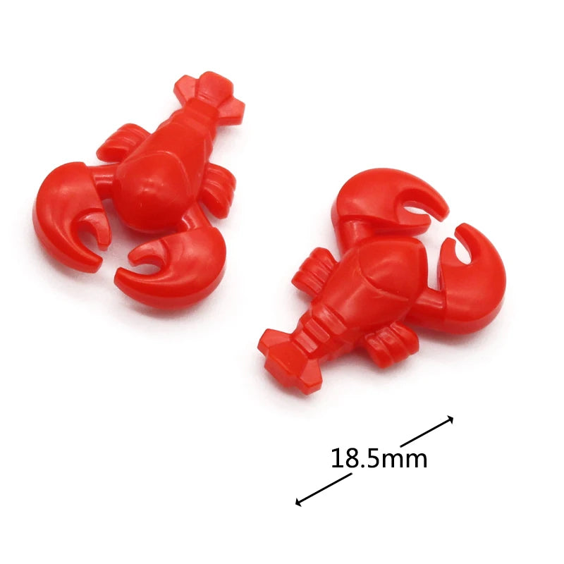 MOC Animal Figure Brick Building Blocks Pet Zoo Dog Penguin Cat Clown Fish Bird Bear Bat Squirrel Owl DIY Model Toys Girls Kids