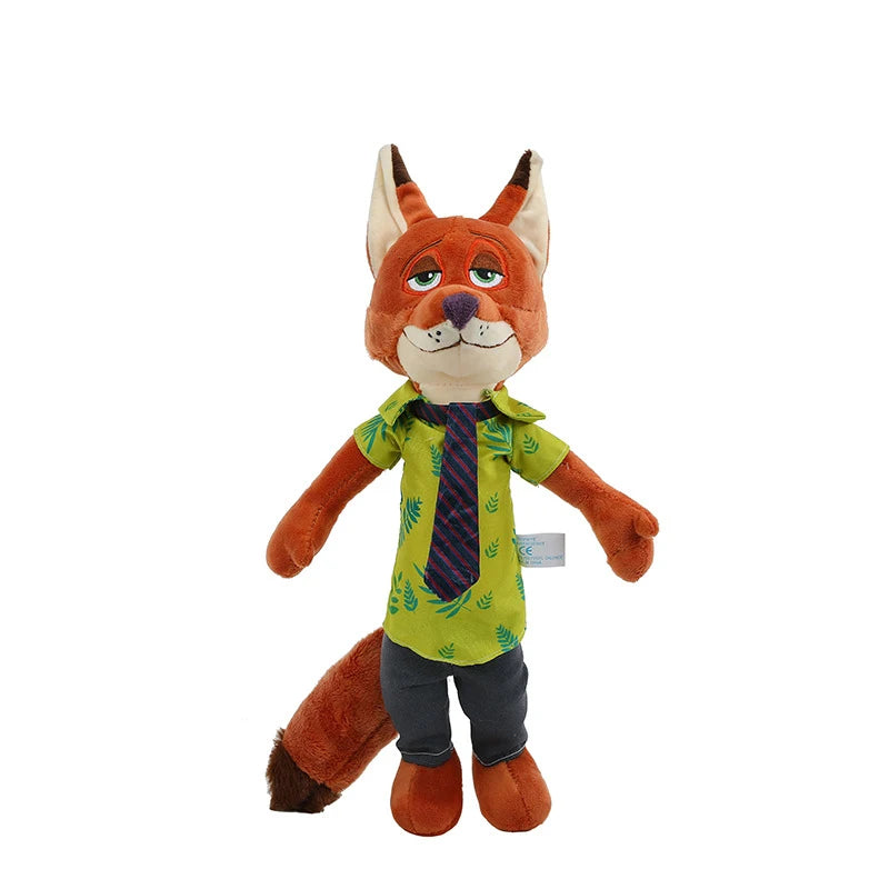 30Cm40Cm Kawaii Disney Zootopia Nick Wilde Judy Hopps Plush Doll Toy Anime New Sofa Room Decoration Children's Birthday Gift