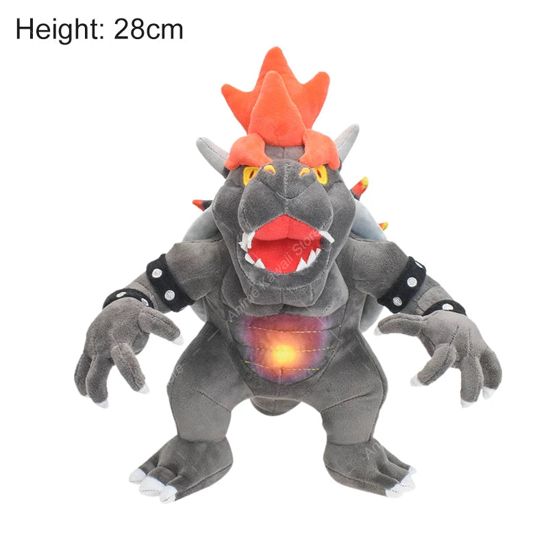 Super Mario Plush Toys Wonder Bowser Jr Meowser Lemmy Iggy Bowser Anime Stuffed Cartoon Peluche Dolls Kids Gifts