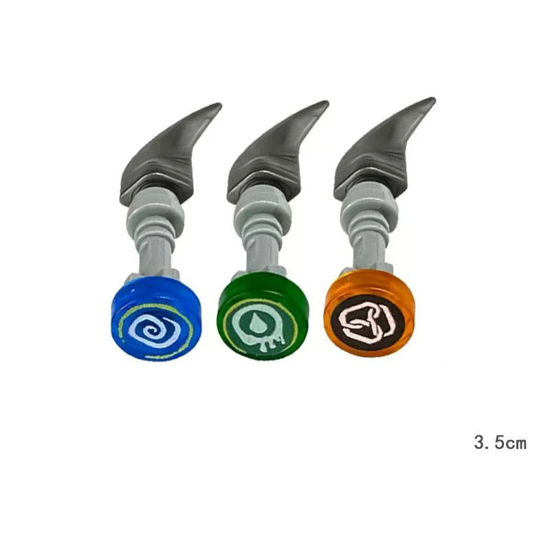 Elemental Building Blocks Assemble Bricks Mini Action Toy Parts Initial Generation Movies Dolls Gifts For Children