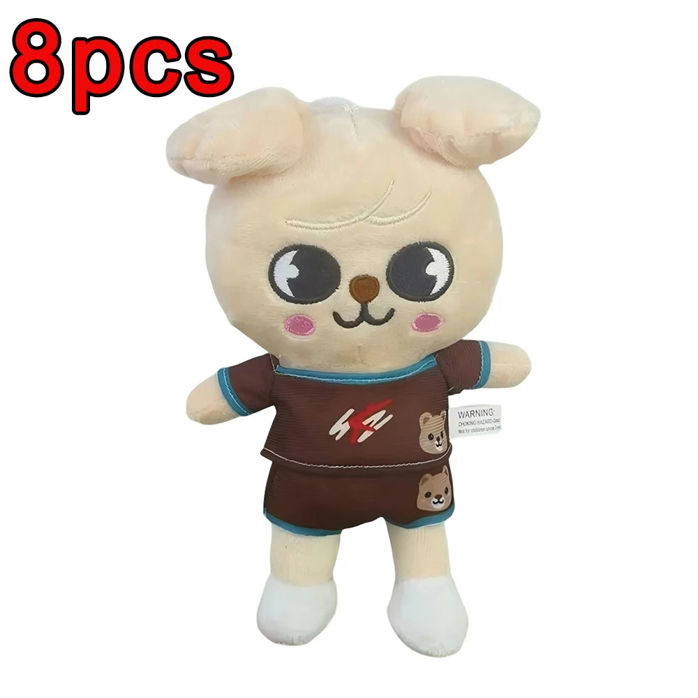 32style 23cm Plush Toy Kawaii Skzoo Stray Plush Cartoon Stuffed Animal Doll Kawaii Companion Toys Room Decor Children Gift