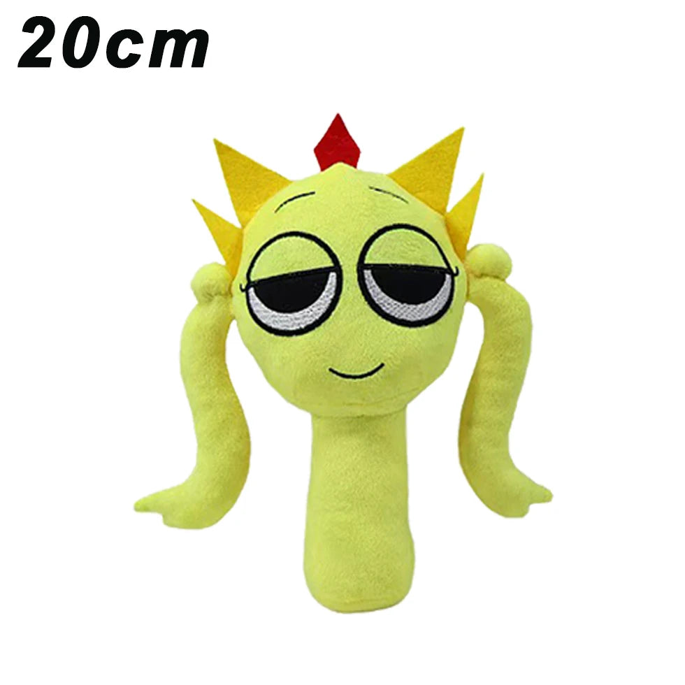 Sprunki Plush Toys Sprunki Plush Doll Sprunki Game Cartoon Pillow Kids Birthday Gifts Stuffed Dolls Christmas Gift..