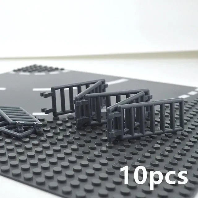 MOC City Friends House Parts Fence Stairs Ladder Gate Building Blocks Door Window Figures Garden Leduo DIY Accessories Bricks