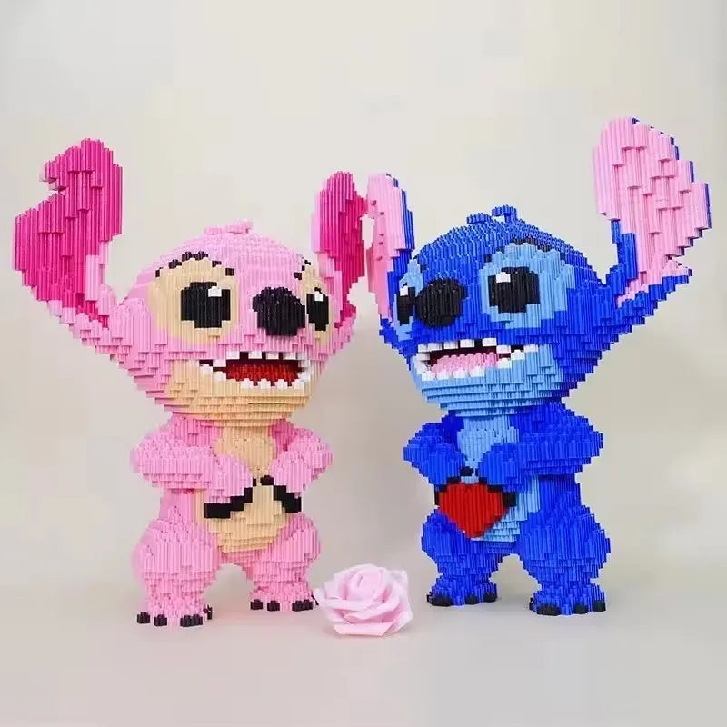 33CM Disney Stitch Blocks - The Best DIY Construction Toy for Kids and Adults Who Love A Challenge DIY Puzzle Building Blocks