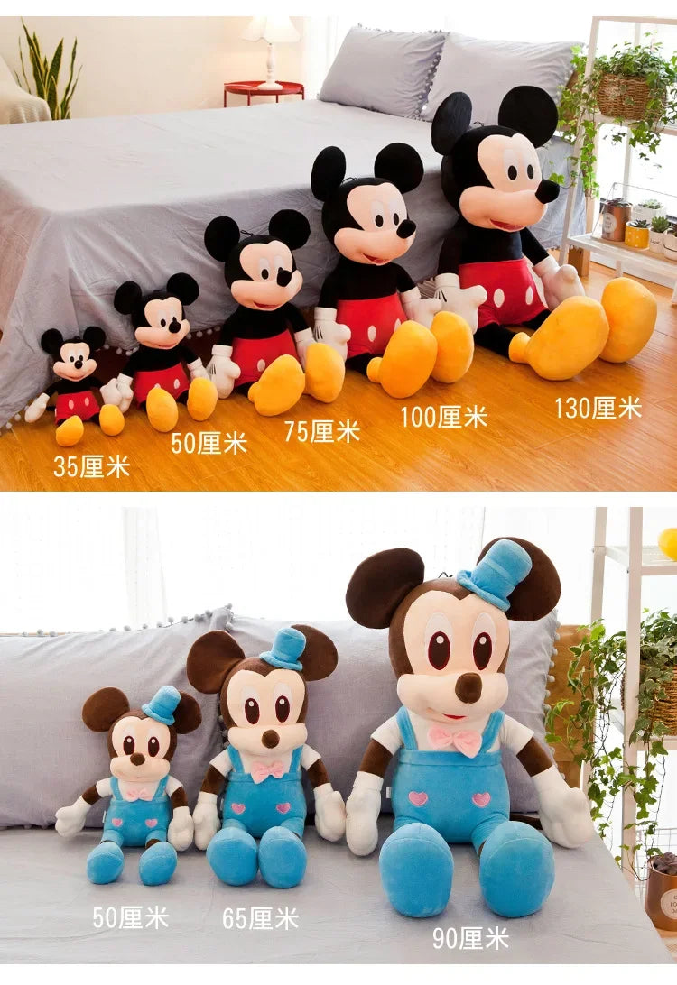 Disney Mickey Mouse Minnie Plush Dolls Animal Stuffed Toys Birthday gift Christmas Gift for Kids Cute Mickey Minnie Presents