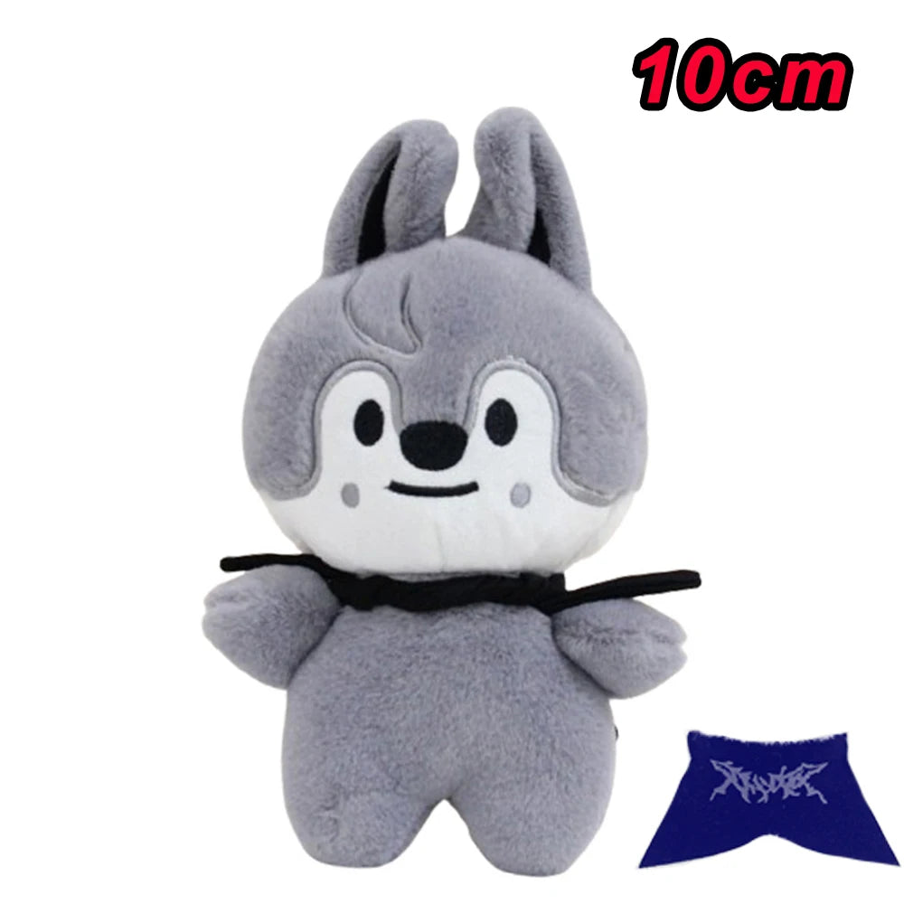 70style 10/20cm Skzoo Plush Toy Kawaii Skzoo Stray Wolf Plush Cartoon Stuffed Animal Doll Kawaii Companion Toys Children Gift