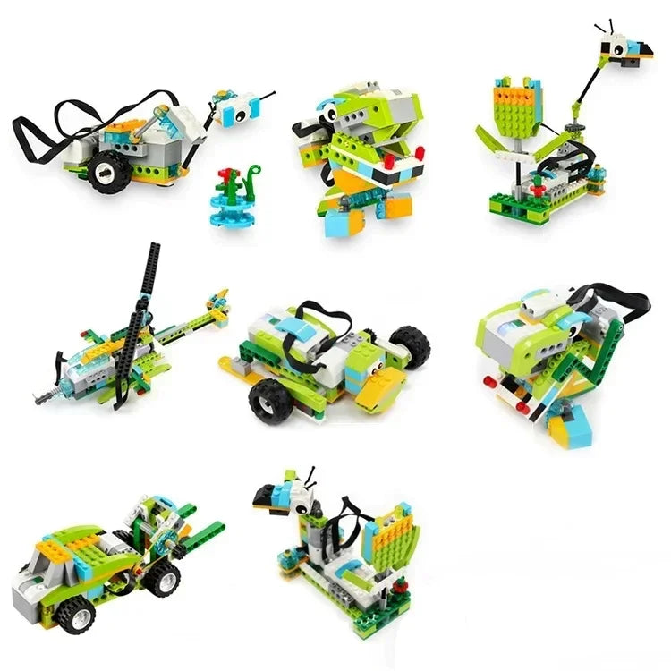 STEM Educational Building Blocks Kit 280pcs with Electronic Sensors for Robot Programming