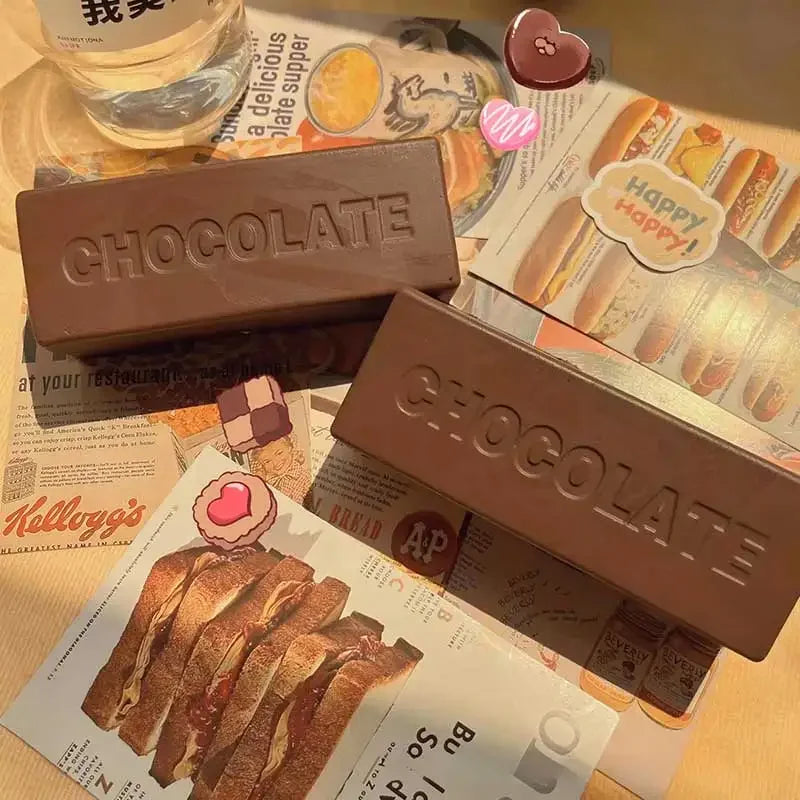 Chocolate Squeeze Toys Soft Sensory Fidget for Stress Relief Hand Relaxation Gift Suitable for Pressure Groups Anti-Anxiety Toys