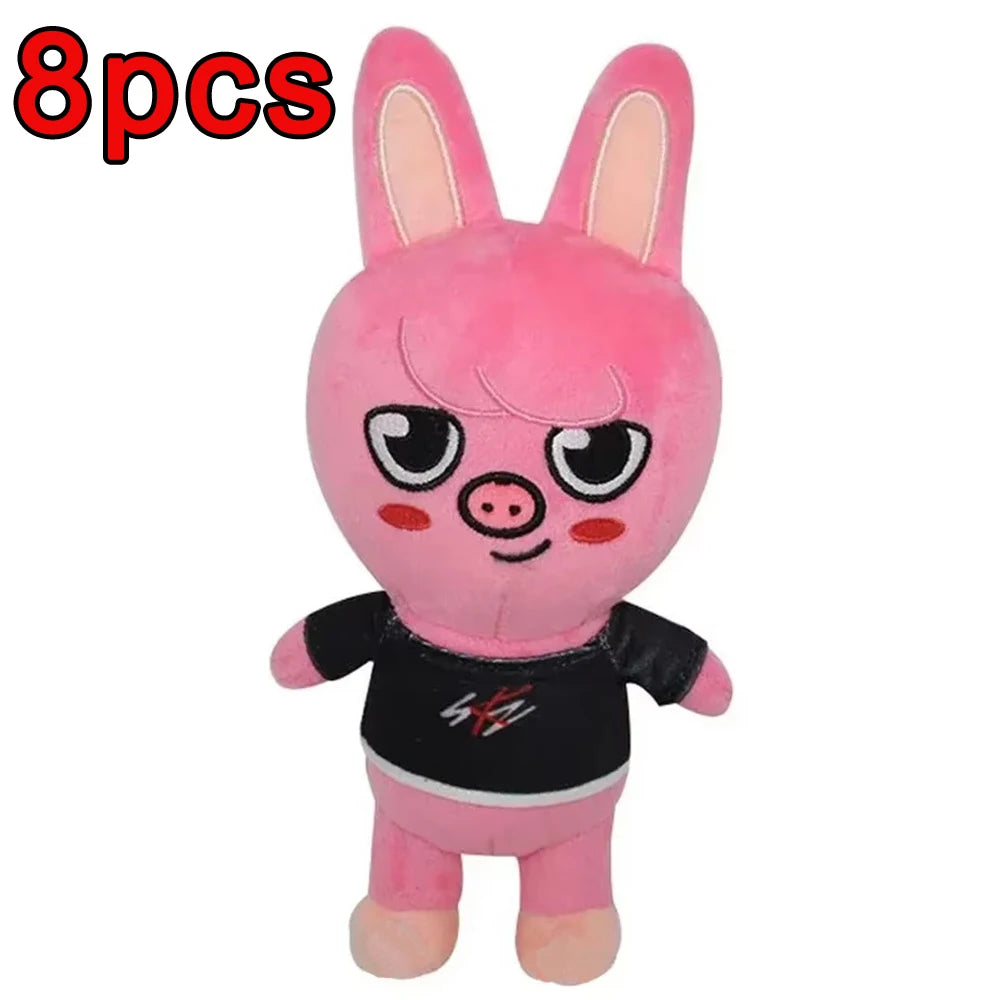 32style 23cm Plush Toy Kawaii Skzoo Stray Plush Cartoon Stuffed Animal Doll Kawaii Companion Toys Room Decor Children Gift