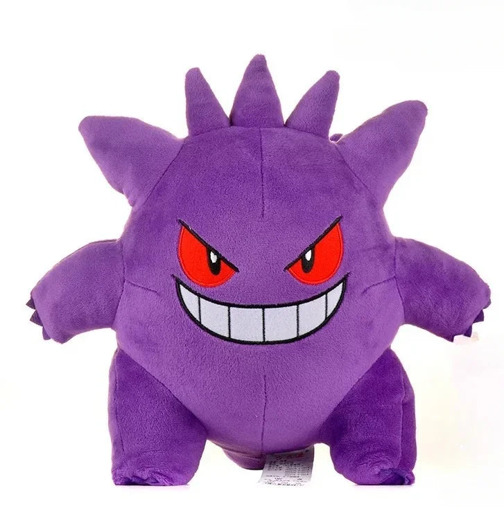 Pokemon Anime Cartoon Gastly Evolution Edition Haunter Gengar Plush Toy Anime Stuffed Doll Gift for Kid Birthday Xmas Collection
