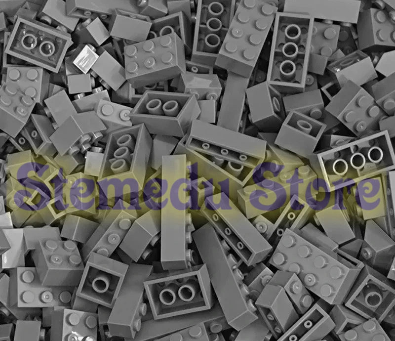 125/250g Building Blocks Bulk Lot Pack Sorted By Color Bricks Block Plate Toys Small Particles Bulk Compatible Legoeds