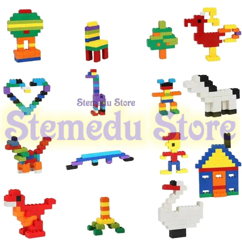 125/250g Building Blocks Bulk Lot Pack Sorted By Color Bricks Block Plate Toys Small Particles Bulk Compatible Legoeds