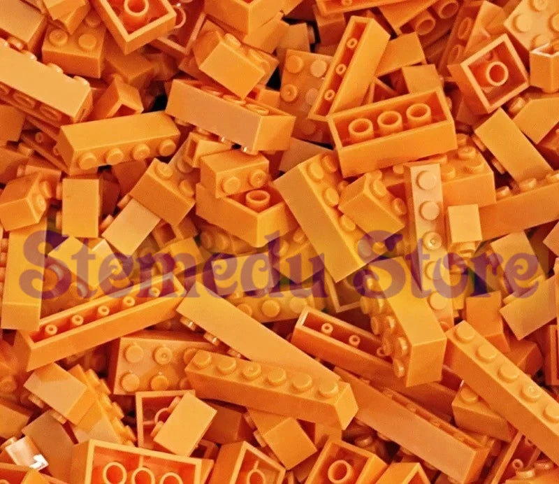 125/250g Building Blocks Bulk Lot Pack Sorted By Color Bricks Block Plate Toys Small Particles Bulk Compatible Legoeds