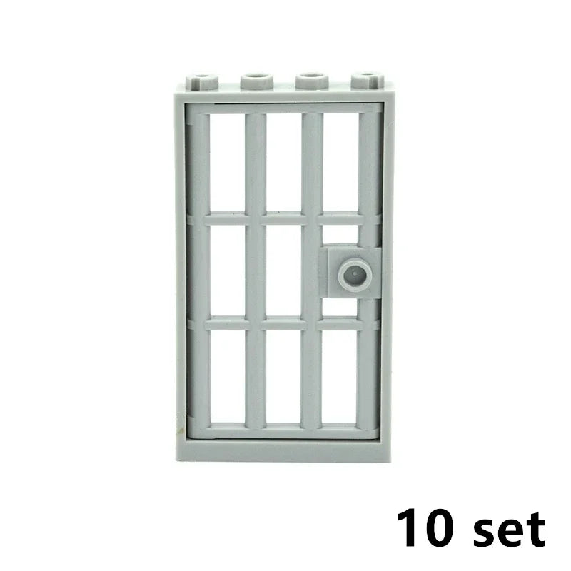 MOC City Friends House Parts Fence Stairs Ladder Gate Building Blocks Door Window Figures Garden Leduo DIY Accessories Bricks