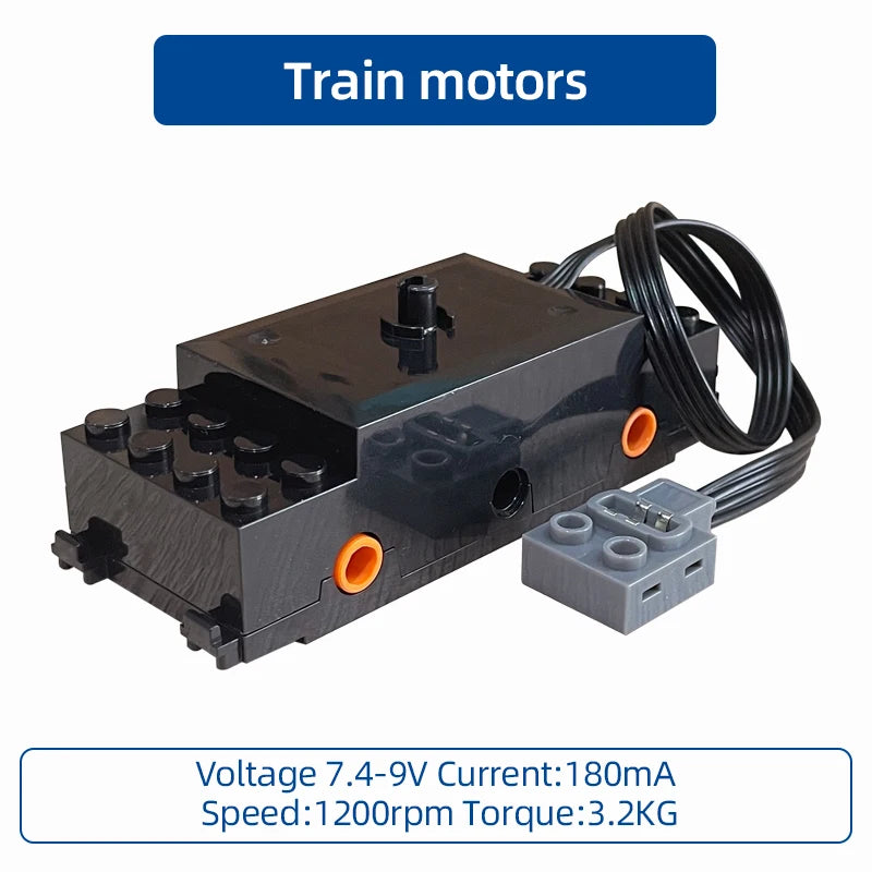 MOC Power Functions Enhanced Version M L XL Servo Red Motor Technical Part Building Block Toy Accessories Compatible with Brand