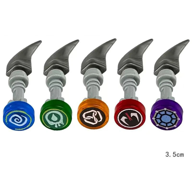 Elemental Building Blocks Assemble Bricks Mini Action Toy Parts Initial Generation Movies Dolls Gifts For Children