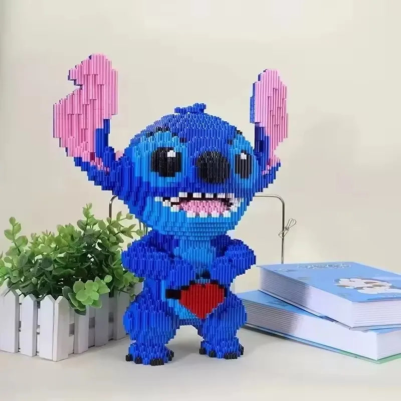 33CM Disney Stitch Blocks - The Best DIY Construction Toy for Kids and Adults Who Love A Challenge DIY Puzzle Building Blocks