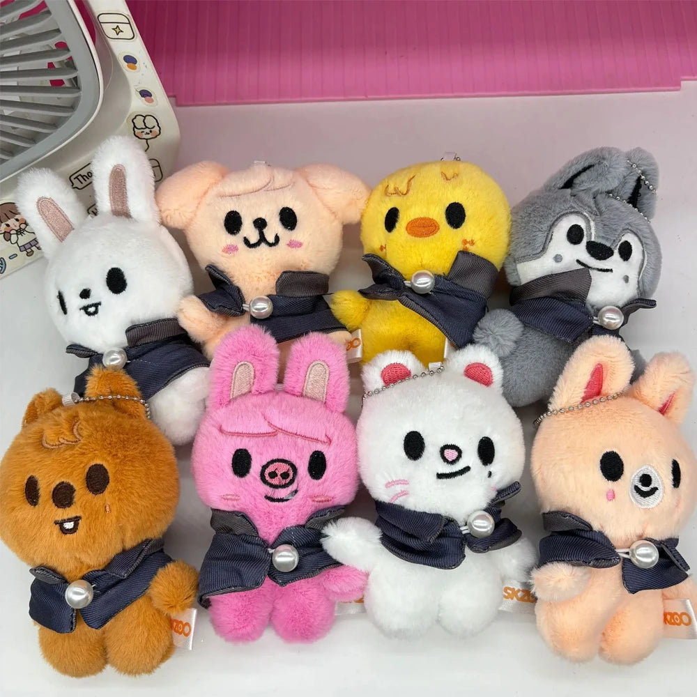 70style 10/20cm Skzoo Plush Toy Kawaii Skzoo Stray Wolf Plush Cartoon Stuffed Animal Doll Kawaii Companion Toys Children Gift