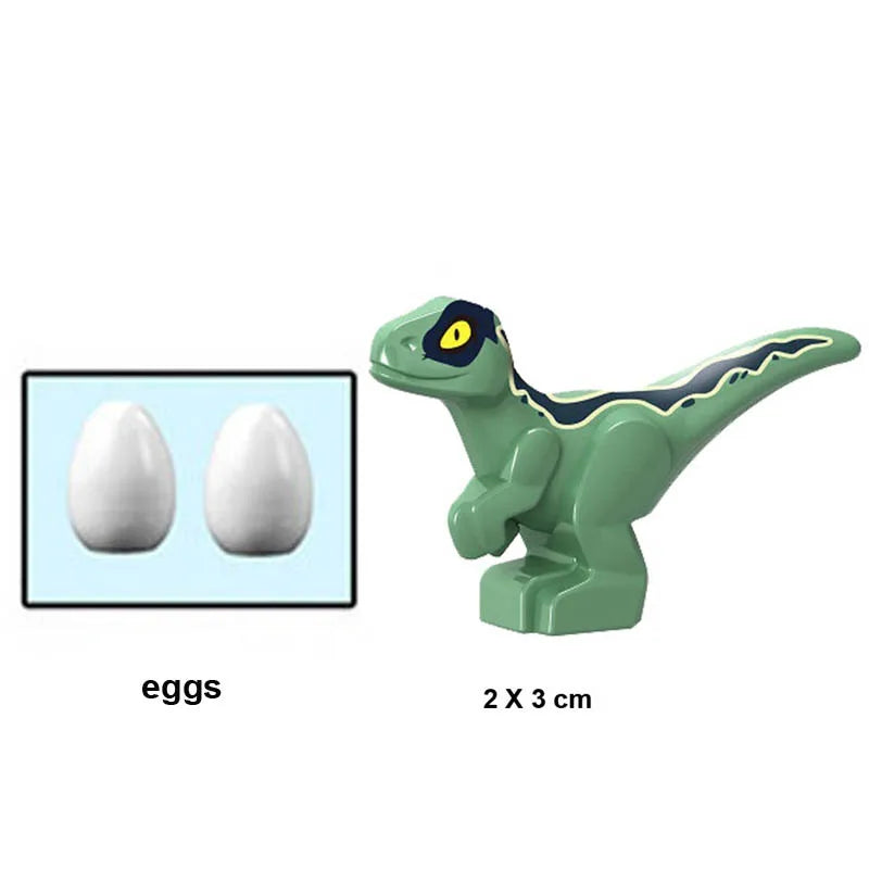 Jurassic Dinosaur World Park Indominus Rex Gyrosphere Escape Ball Owen Blue Model Building Blocks Enlighten Toys For Children