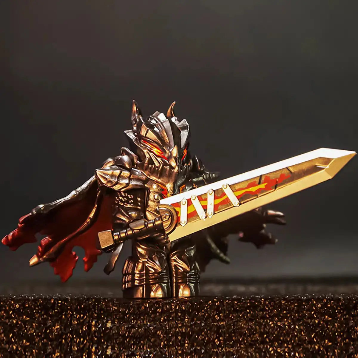 Medieval Round Table Knights Assemble Compatible Bricks Berserk Guts Puzzle Action Figures Model Building Blocks Doll Toy Gifts