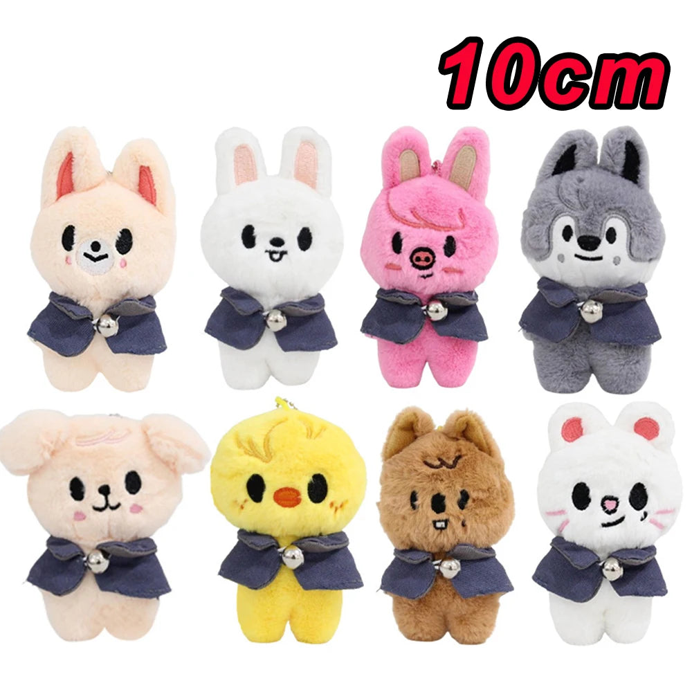 70style 10/20cm Skzoo Plush Toy Kawaii Skzoo Stray Wolf Plush Cartoon Stuffed Animal Doll Kawaii Companion Toys Children Gift