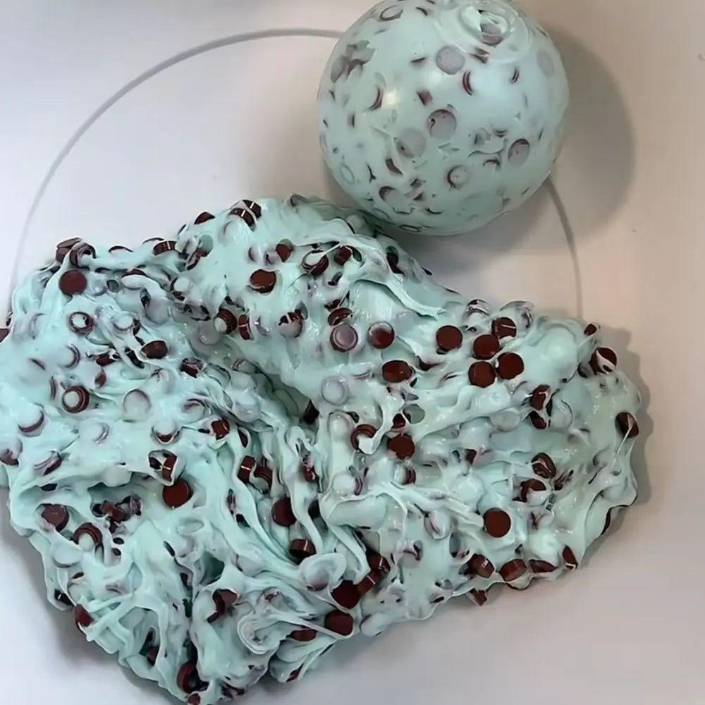 Trick Gift Butter Feel Squeeze Toy Shapeable Fidget Pinch Toy Realistic Fresh Handmade Ball Toy Children Birthday Gift