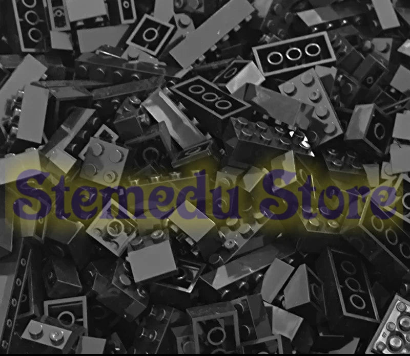 125/250g Building Blocks Bulk Lot Pack Sorted By Color Bricks Block Plate Toys Small Particles Bulk Compatible Legoeds