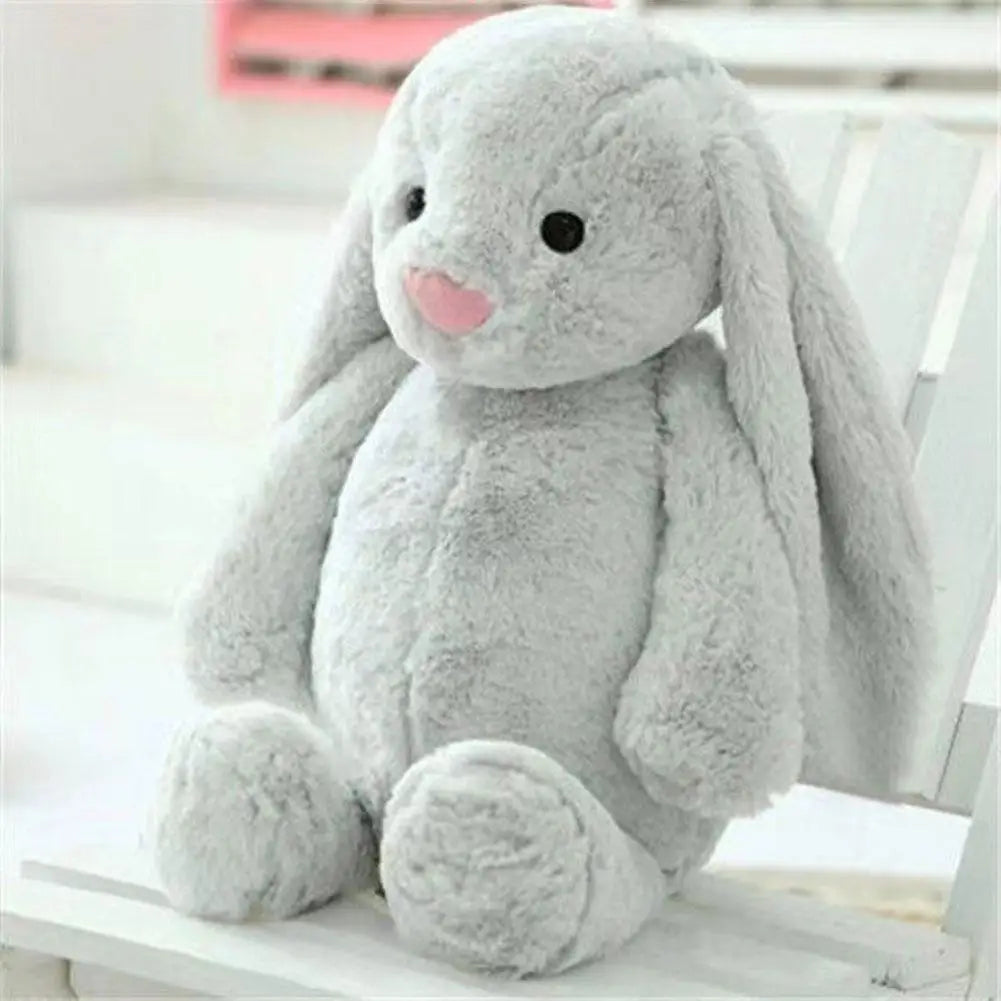 Cute Plush Toy Stuffed Toy Rabbit Doll Babies Sleeping Companion Kawaii Plush Long Ear Rabbit Doll Kids Gift Bedroom Plush Decor