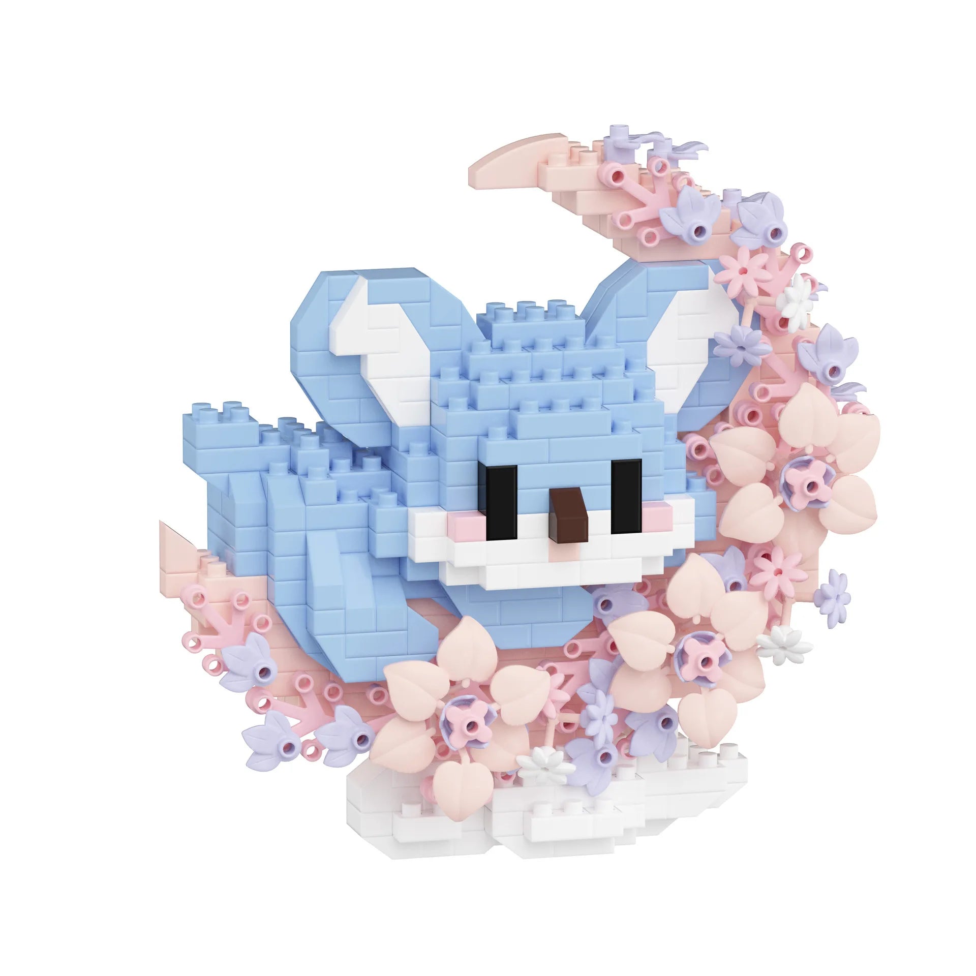 Mini Dog Cat panda raccoon Cute Pet Small Building Block Model Series Ornaments Children's Toy Christmas Birthday Gifts for Kids