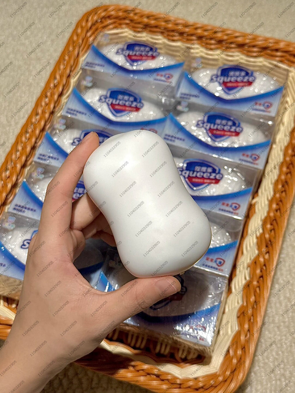 Soap Ball Squishy Soap Stress Ball Fidget Toy Crunchy Squeeze Ball Round Blocks Filled ASMR Anti Stress Toys for Kids & Adults