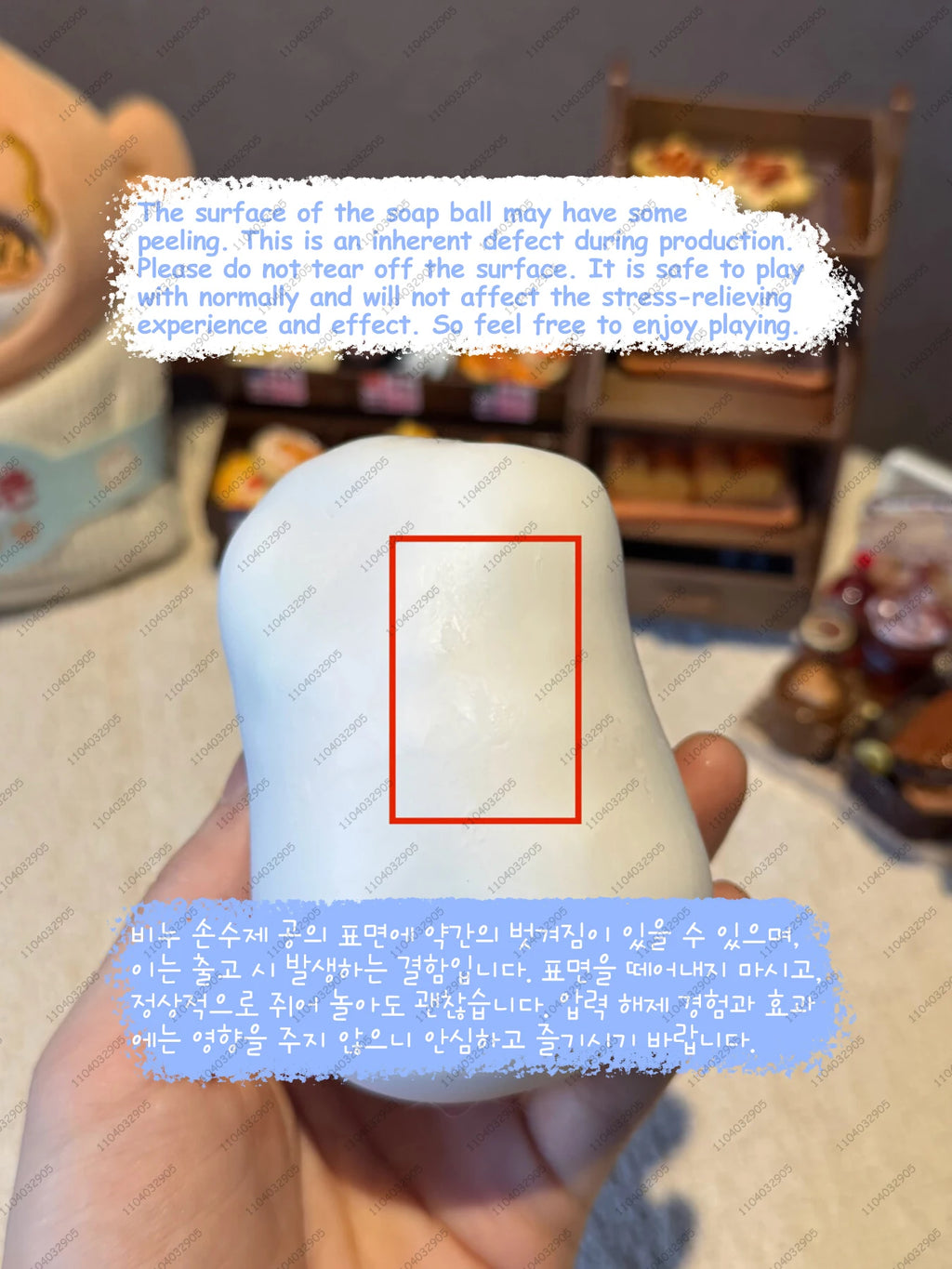 Soap Ball Squishy Soap Stress Ball Fidget Toy Crunchy Squeeze Ball Round Blocks Filled ASMR Anti Stress Toys for Kids & Adults