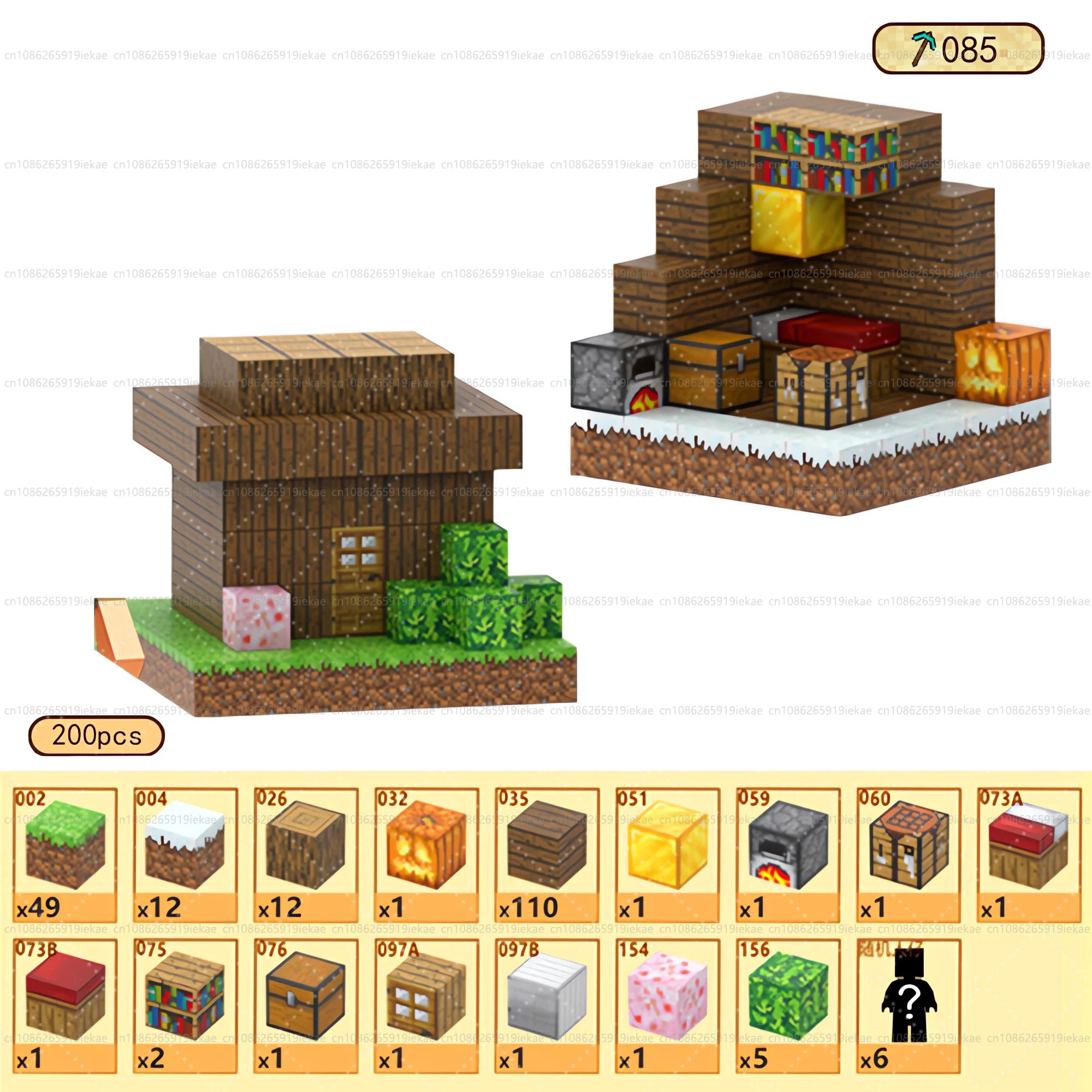 Magnetic Building Blocks Mine World Magnet Cube Set STEM Montessori Sensory Toy for Kids Boys Girls Ages 3+ DIY Model Children