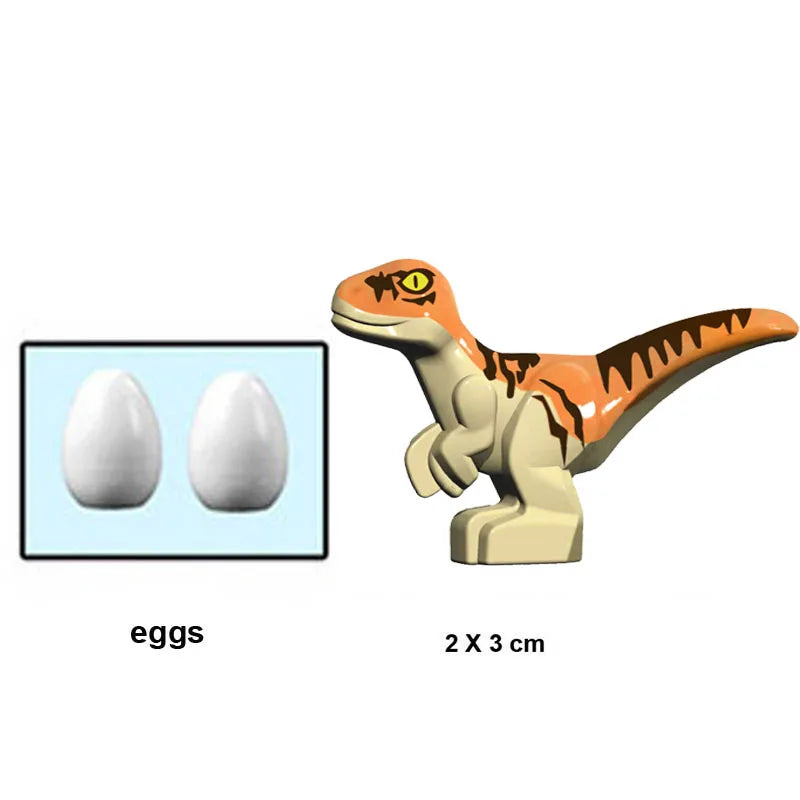 Jurassic Dinosaur World Park Indominus Rex Gyrosphere Escape Ball Owen Blue Model Building Blocks Enlighten Toys For Children