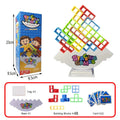 Building Block Brick Toy Balance Stacked Tetra Tower Game Swing High Russian Building Blocks Stack Kid Desktop Toy
