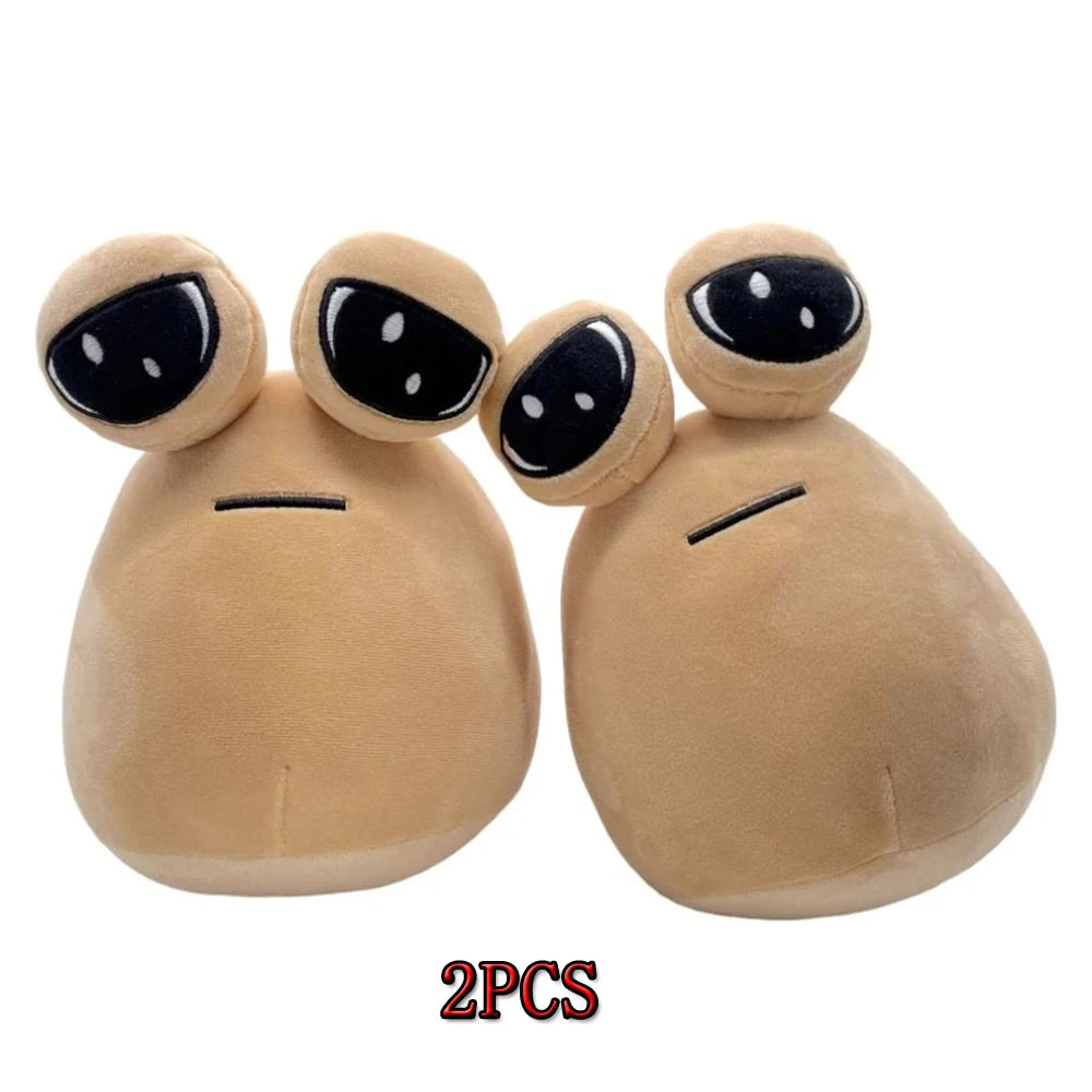 1-6Pcs 22Cm Anime Game The Maw My Pet Alien Pou Kawaii Cartoon Plush Toys Children Birthday Xmas Gifts