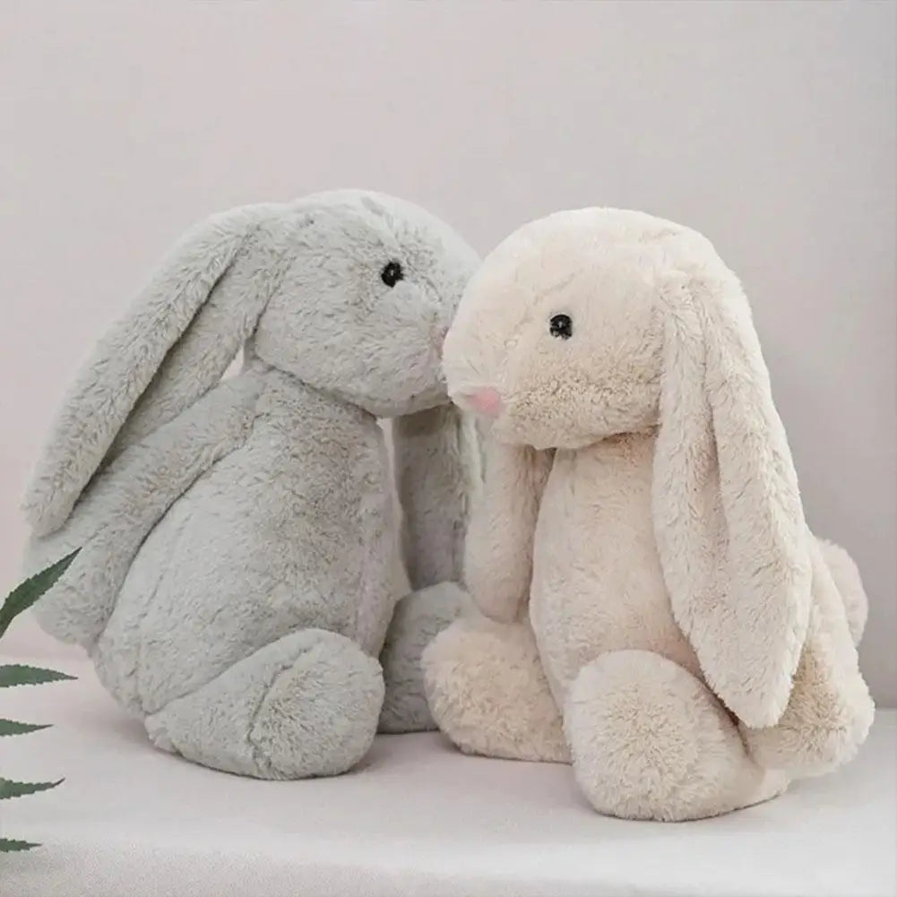 Cute Plush Toy Stuffed Toy Rabbit Doll Babies Sleeping Companion Kawaii Plush Long Ear Rabbit Doll Kids Gift Bedroom Plush Decor
