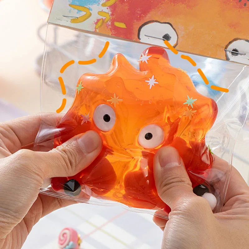 Flame Squeeze Toy Dumpster Stress Relief Toys Dumpster Anxiety Relief Gift TPR Stress Toys for Adults  Kids