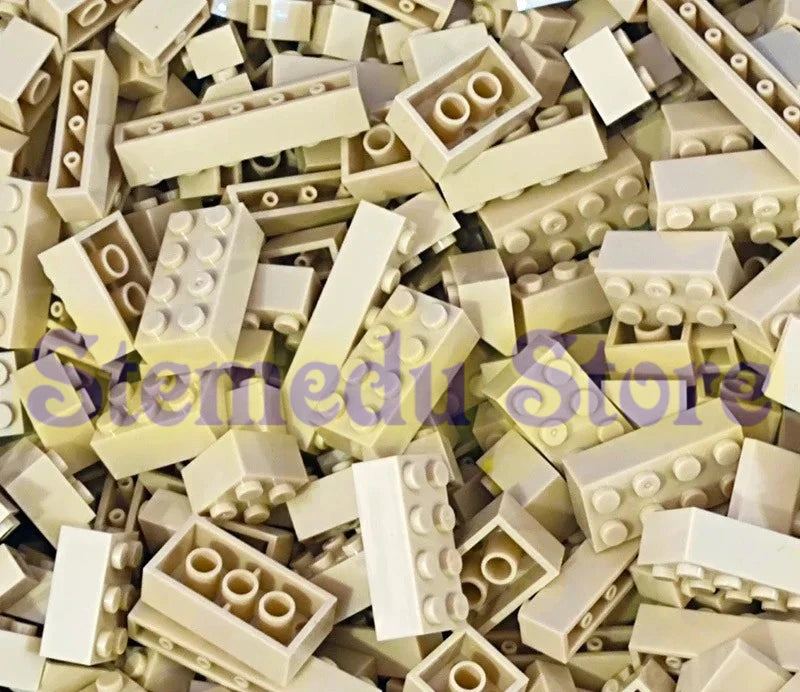 125/250g Building Blocks Bulk Lot Pack Sorted By Color Bricks Block Plate Toys Small Particles Bulk Compatible Legoeds