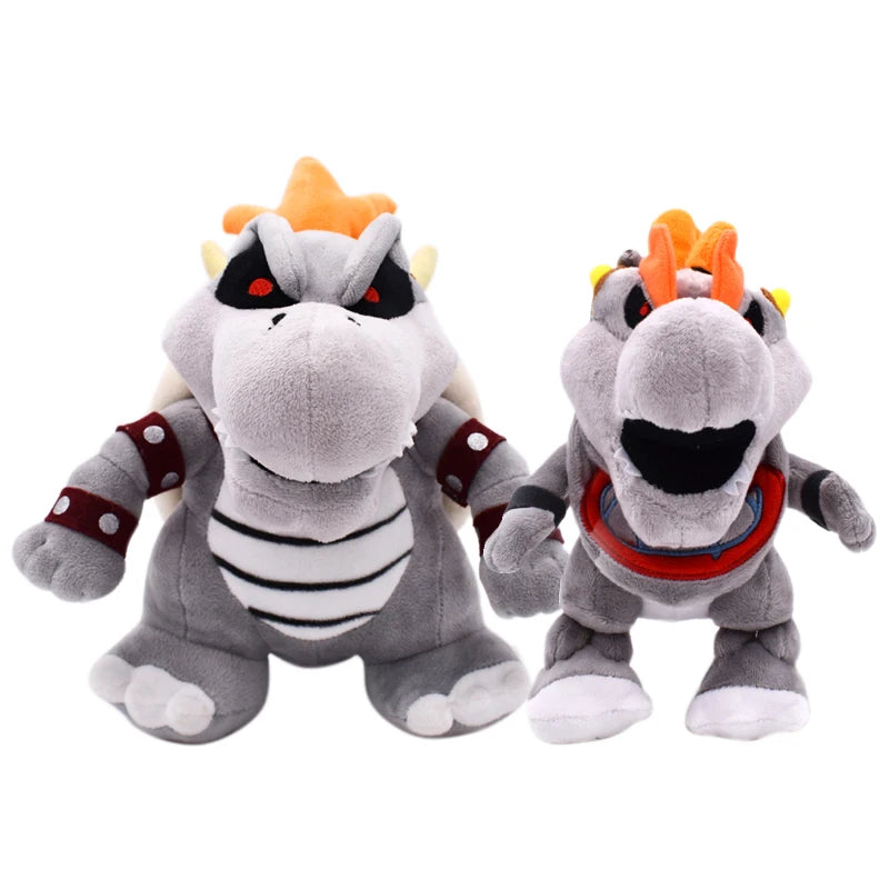 Super Mario Plush Toys Wonder Bowser Jr Meowser Lemmy Iggy Bowser Anime Stuffed Cartoon Peluche Dolls Kids Gifts