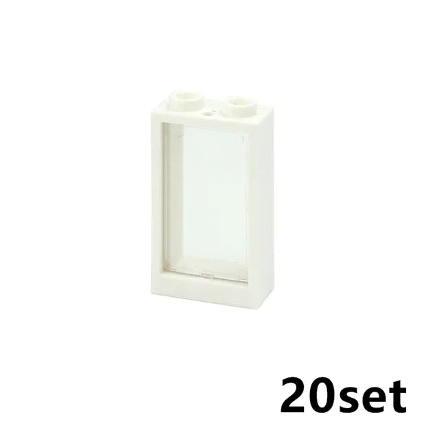 MOC City Friends House Parts Fence Stairs Ladder Gate Building Blocks Door Window Figures Garden Leduo DIY Accessories Bricks