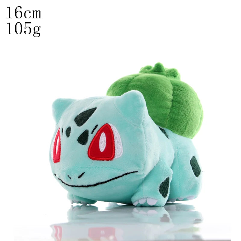 Cute Pikachu Plush Toy Pokemon Charmander Squirtle Bulbasaur Stuffed Doll Eevee Scorbunny Gengar Snorlax Christmas Gifts