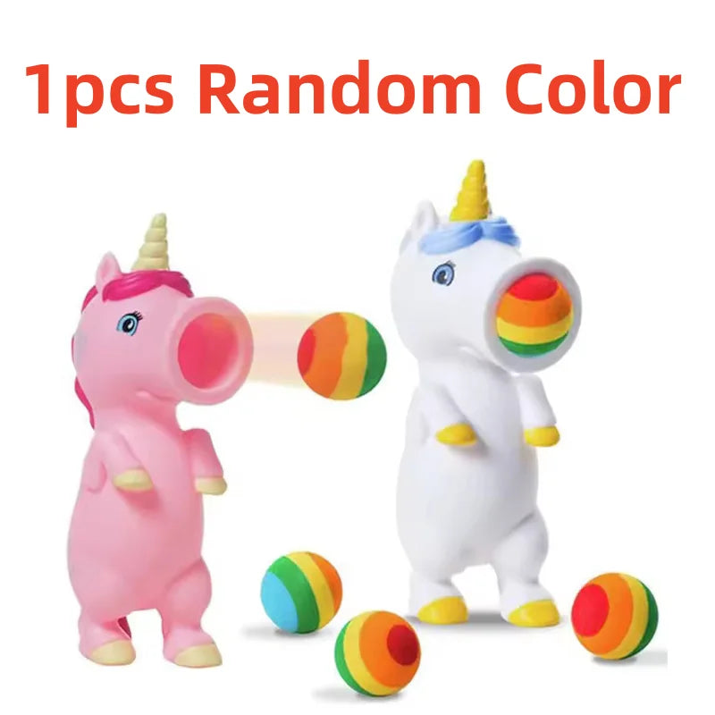 Funny Animal Squeeze Shoots Ball Cute Animal Out Foam Balls Kids Fidget Toys Weird Gadgets Autism Sensory Anti Stress Toys