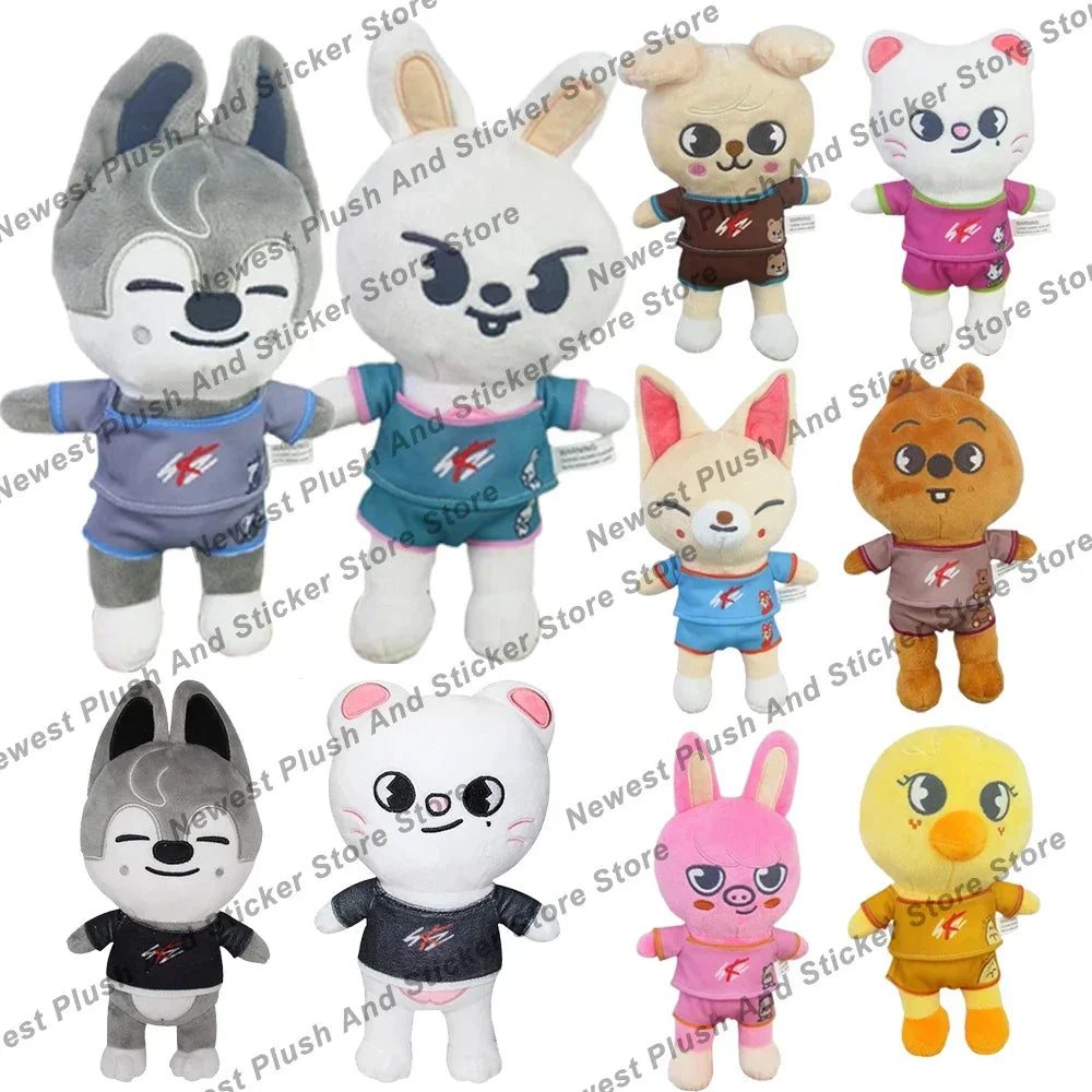 32style 23cm Plush Toy Kawaii Skzoo Stray Plush Cartoon Stuffed Animal Doll Kawaii Companion Toys Room Decor Children Gift